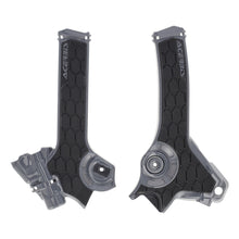 X-Grip Frame Guards Grey/Black Suzuki DR-Z4S