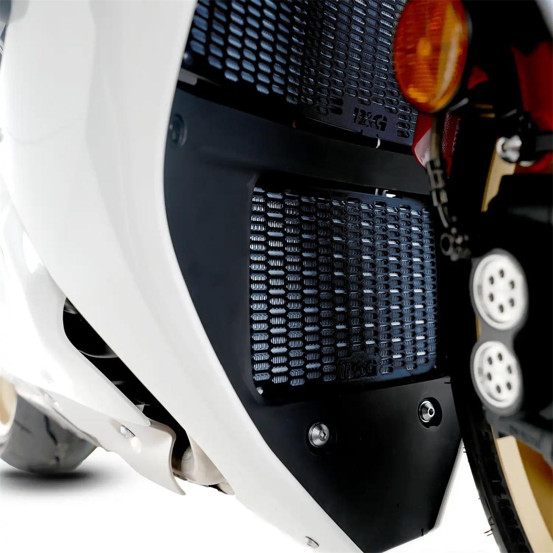 Oil Cooler Guard Yamaha Matt Dark Blue R&G