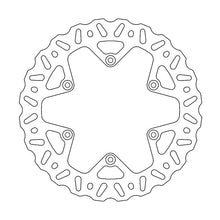 BRAKE DISC REAR MOTO MASTER NITRO 245MM YAMAHA