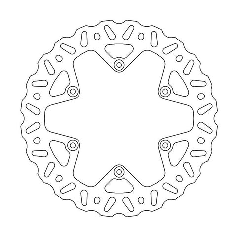 BRAKE DISC REAR MOTO MASTER NITRO 245MM YAMAHA