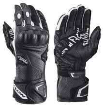 Ixon THUNDER AIR Glove Black/White - Sport Leather