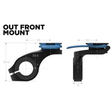 Quad Lock Out Front Bicycle Mount