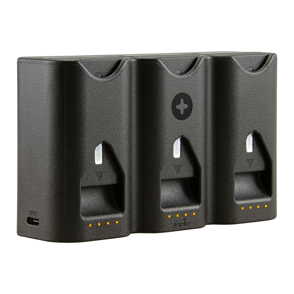JUPIO TRI-CHARGE AIR3 CHARGER & POWERBANK FOR NIKON EN-EL15