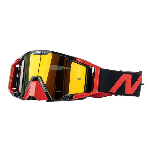 NITRO NV-100 GOGGLES [RED BLACK] - 1