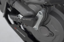 SW MOTECH WATER PUMP PROTECTION SILVER/BLACK DUCATI X DIAVEL HYPERMOTARD MONSTER MULTISTRADA
