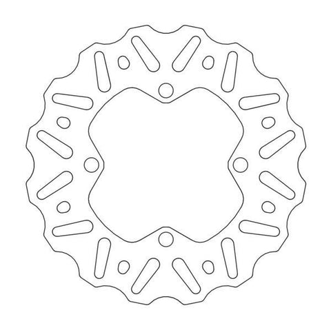 BRAKE DISC FRONT REAR MOTO MASTER NITRO 180MM KAWASAKI KX65 00-ON SUZUKI RM65 03-07