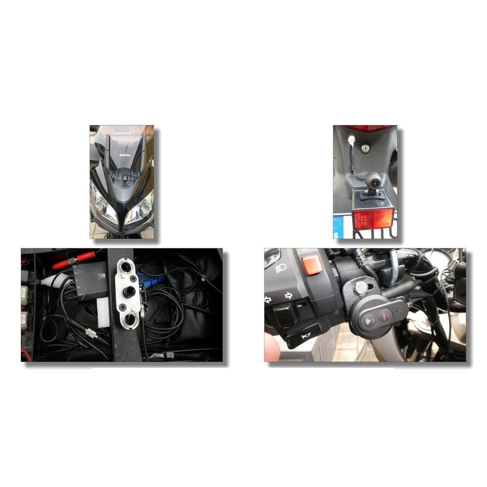 VIOFO 1080P MOTORCYCLE DASHCAM DUAL CHANNEL F/R WIFI + GPS