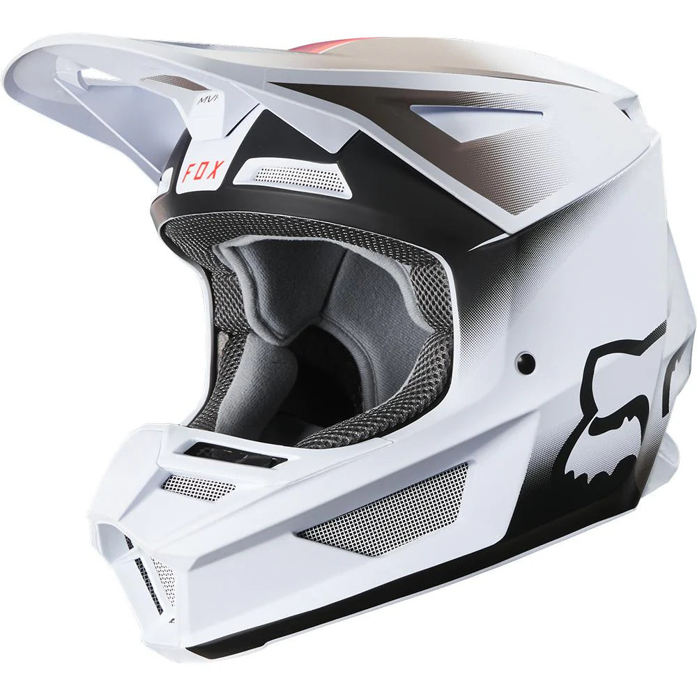 FOX YOUTH V2 VLAR HELMET ECE [WHITE]