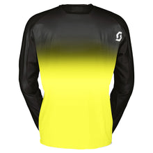 SCOTT Swap EVO MX Jersey, Caviar, Black/Yellow - back