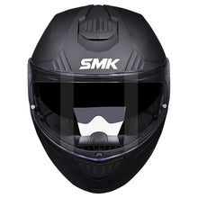 SMK Gullwing System Helmet - Matte Black