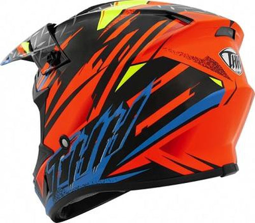 THH T710X Assault Helmet - Orange/Blue (Youth)