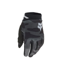 FOX YOUTH 180 BNKR GLOVES [BLACK CAMO]