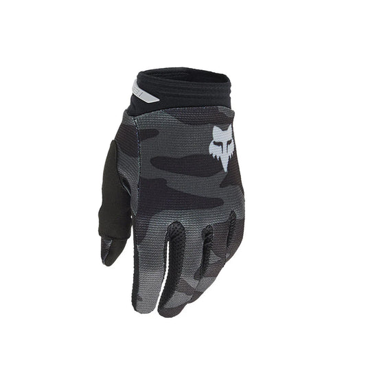 FOX YOUTH 180 BNKR GLOVES [BLACK CAMO]
