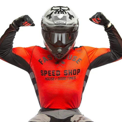 FastHouse A/C Grindhouse Asher Jersey - Infrared/Black