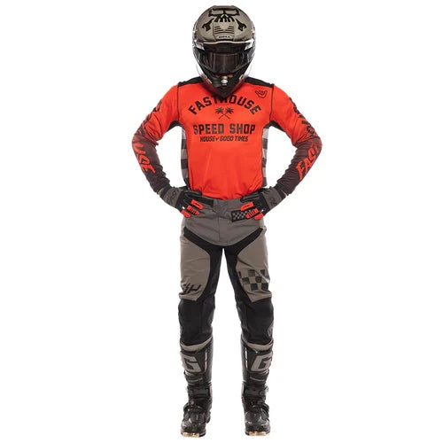 FastHouse A/C Grindhouse Asher Jersey - Infrared/Black