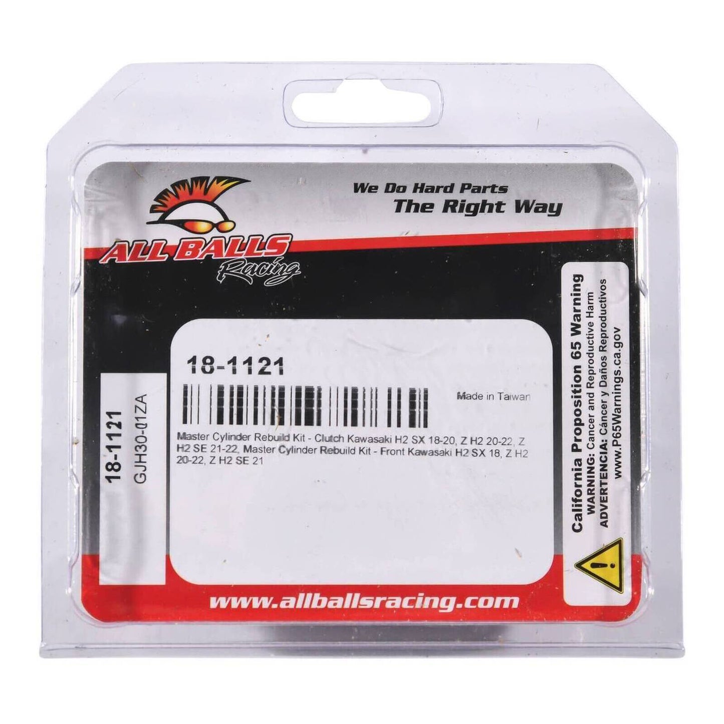 Master Cylinder Rebuild Kit Front 18-1121