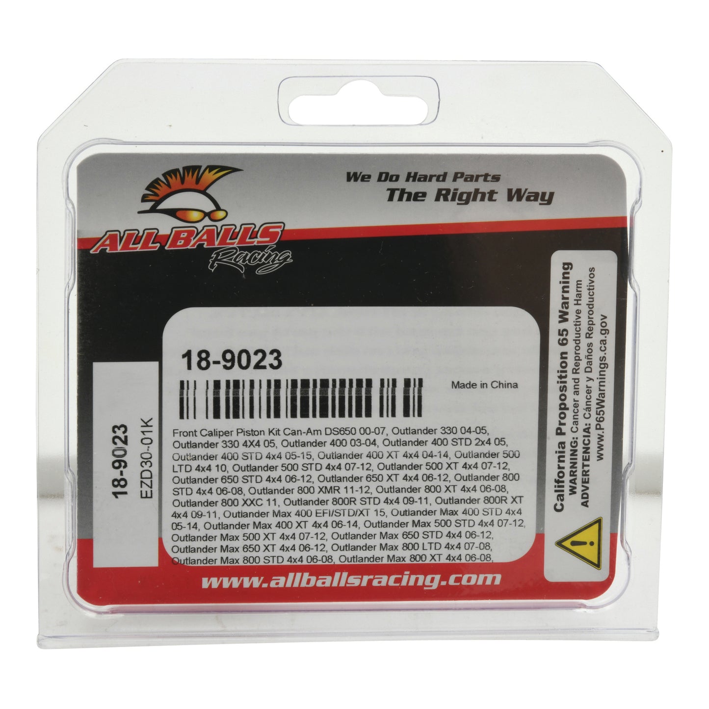 Rear Caliper Piston Kit 18-9023