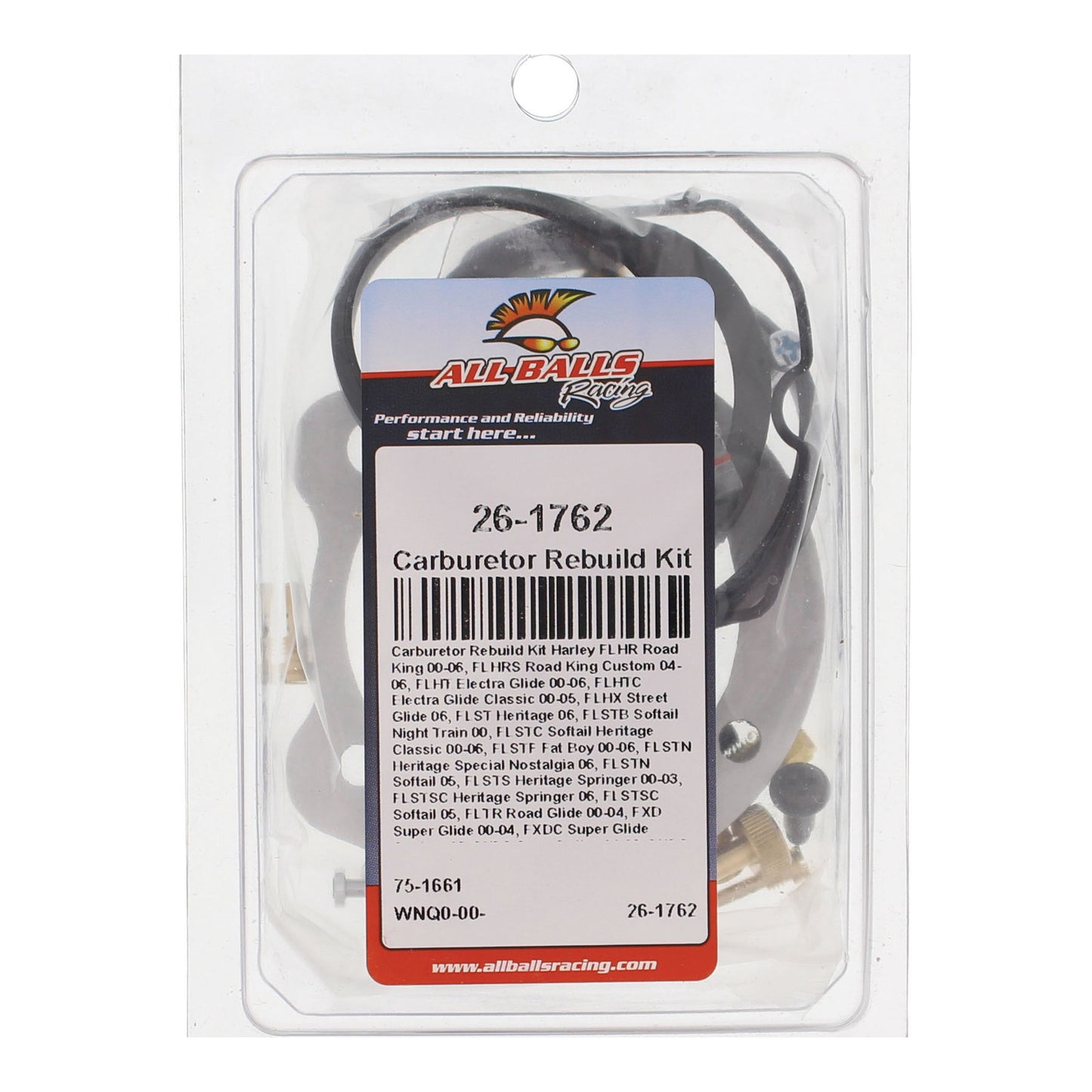 All Balls Racing Carburettor Rebuild Kit (26-1762)