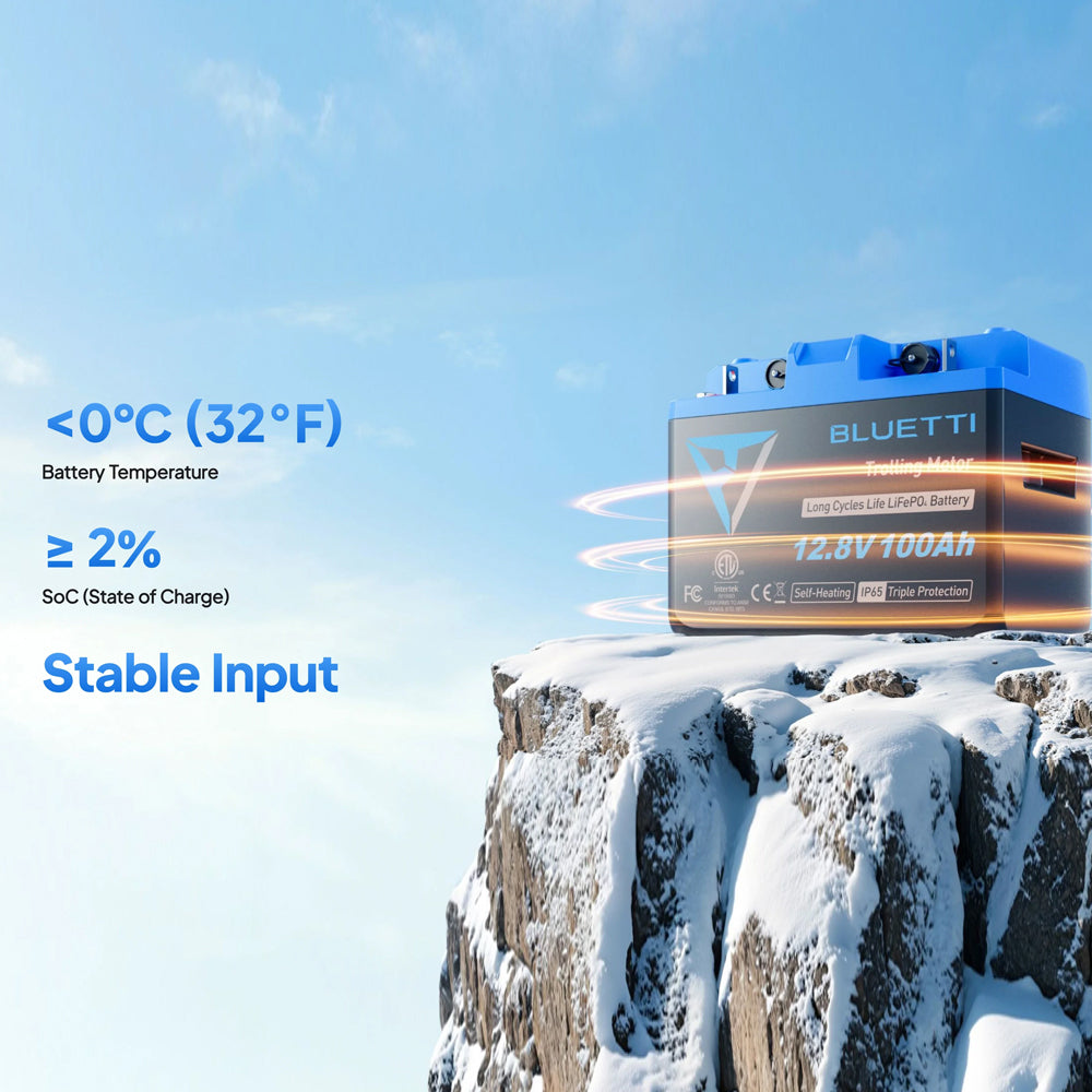 Bluetti 12 V 320 A Lithium Battery