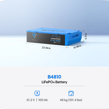 Bluetti Lifepo4 Battery | 51.2 V 100 Ah