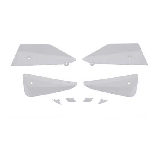 Barkbusters Handguard Sabre Deflector & Plug Set - White