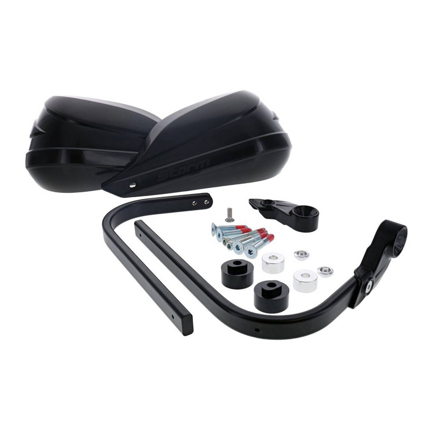 Barkbusters Storm Handguard Single Point Bar End Threaded