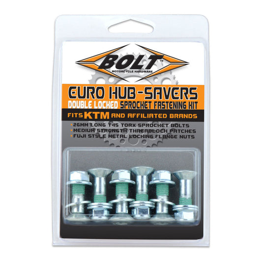 BOLT HUB-SAVERS SPROCKET BOLTS/NUTS -EURO 2008-HS.EU