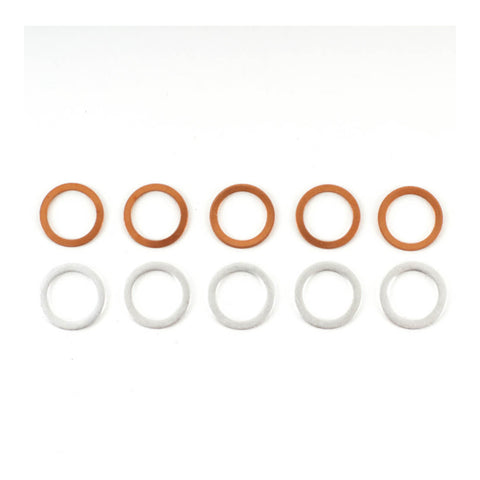 BOLT M10 "BANJO BOLT" ALU/COPPER CRUSH WASHER (Pkt of 10)