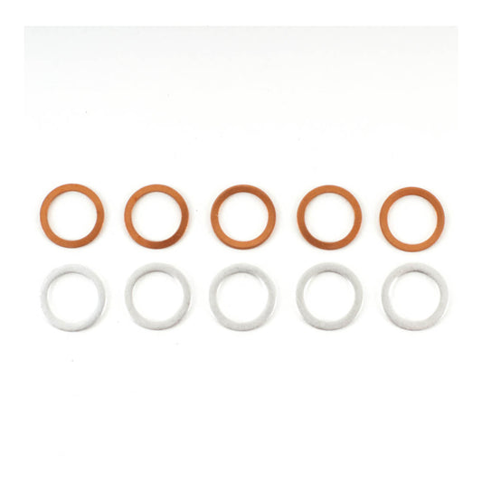 BOLT M10 "BANJO BOLT" ALU/COPPER CRUSH WASHER (Pkt of 10)