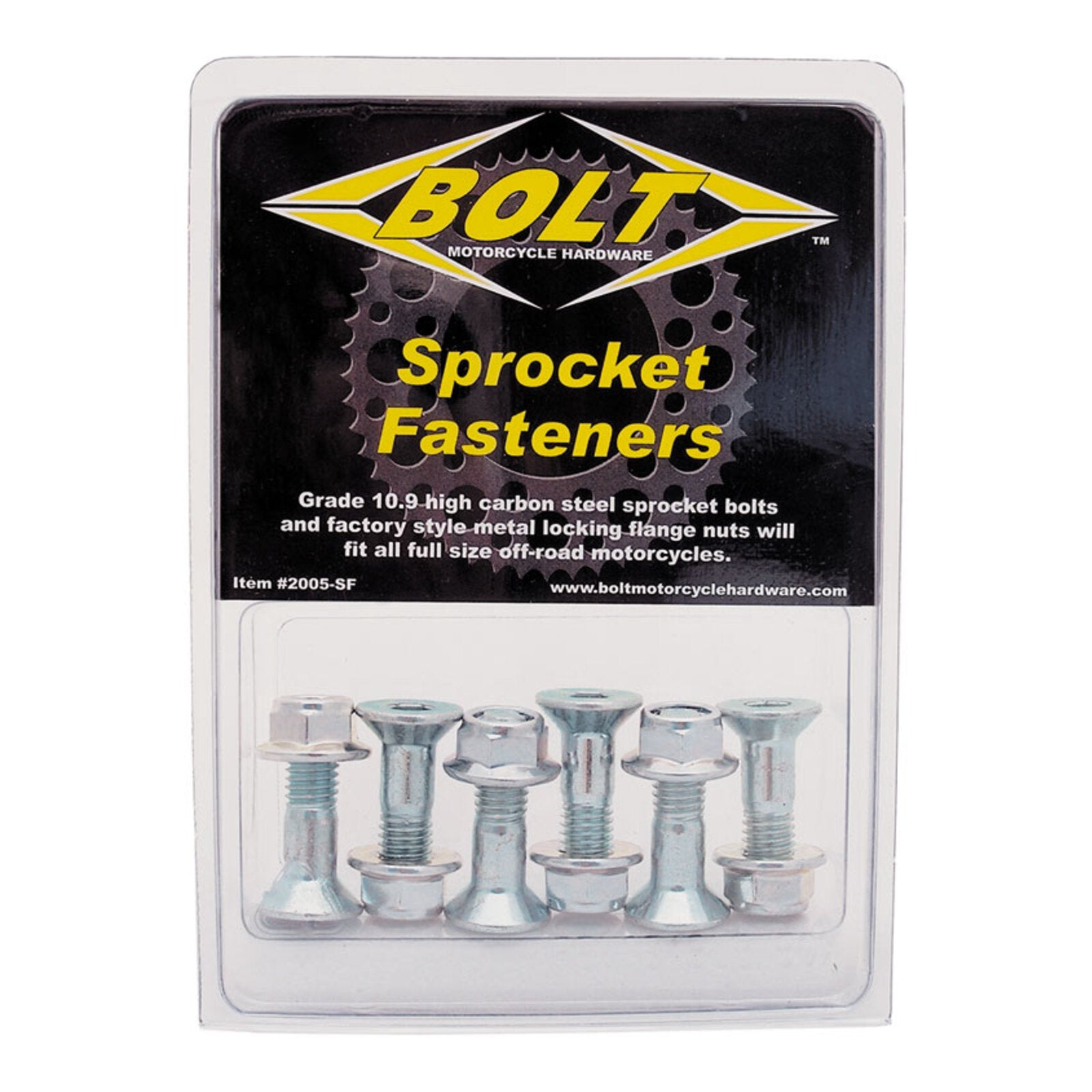 BOLT HUB-SAVERS SPROCKET BOLTS/NUTS -CRF Style