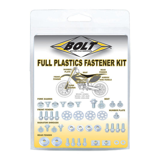 Bolt Plastics Fastener Kit Suzuki RM125/250 '04-'06