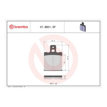 Brembo Prime Sinter Rear Brake Pads 07BB01SP