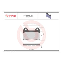 Brembo Prime Sinter Front Brake Pads 07BB19SA