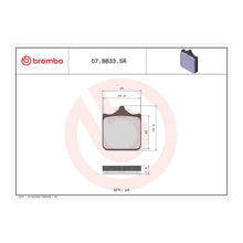 Brembo Xtra Sinter Front Brake Pads 07BB33SR