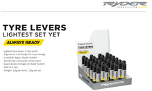 Bicycle Tyre Levers Ryder Cycling 24 sets of 3