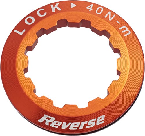 8-11 speed Cassette Lock Ring Reverse Orange