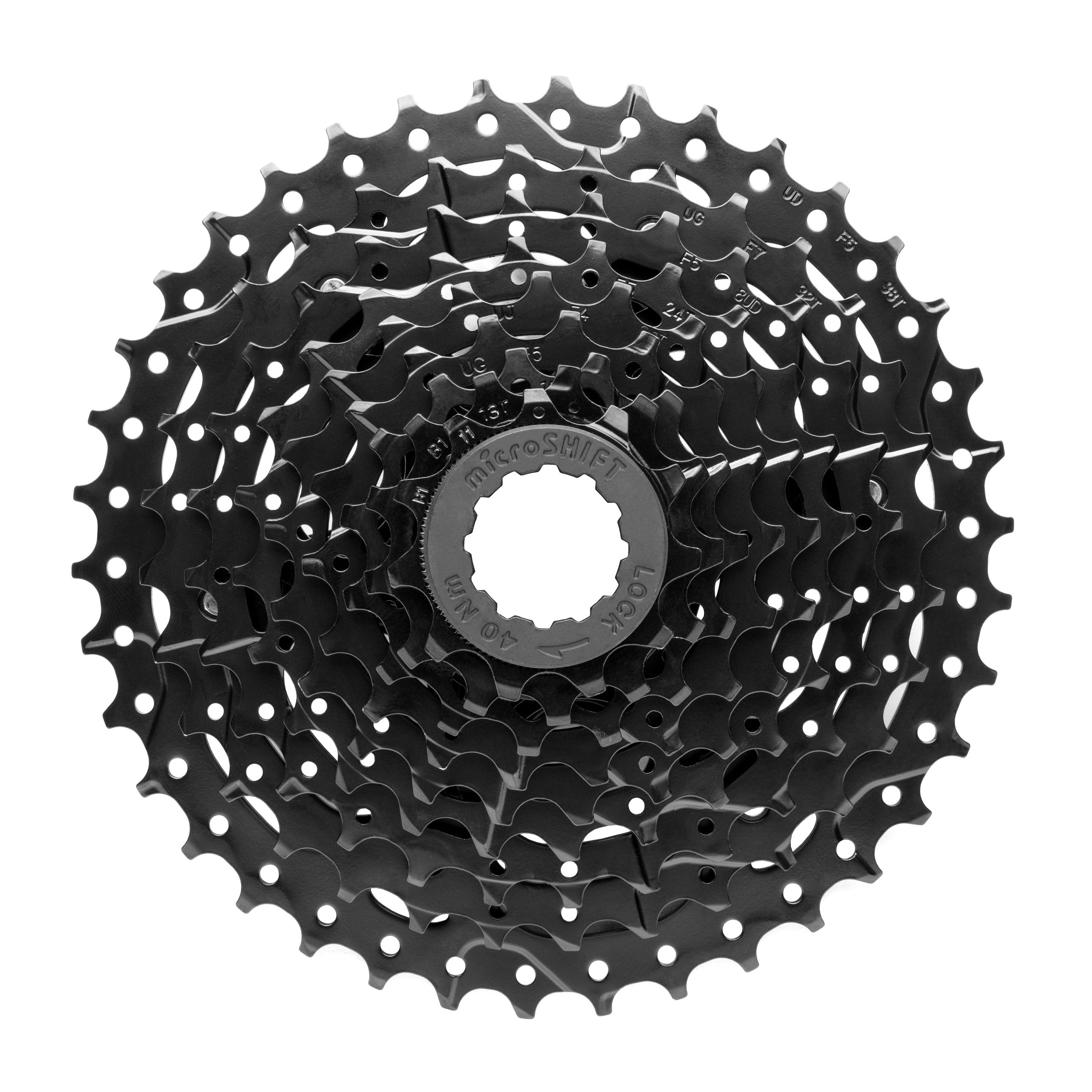Mircoshift ADVENT H-Series 9 Speed Cassette 11-38