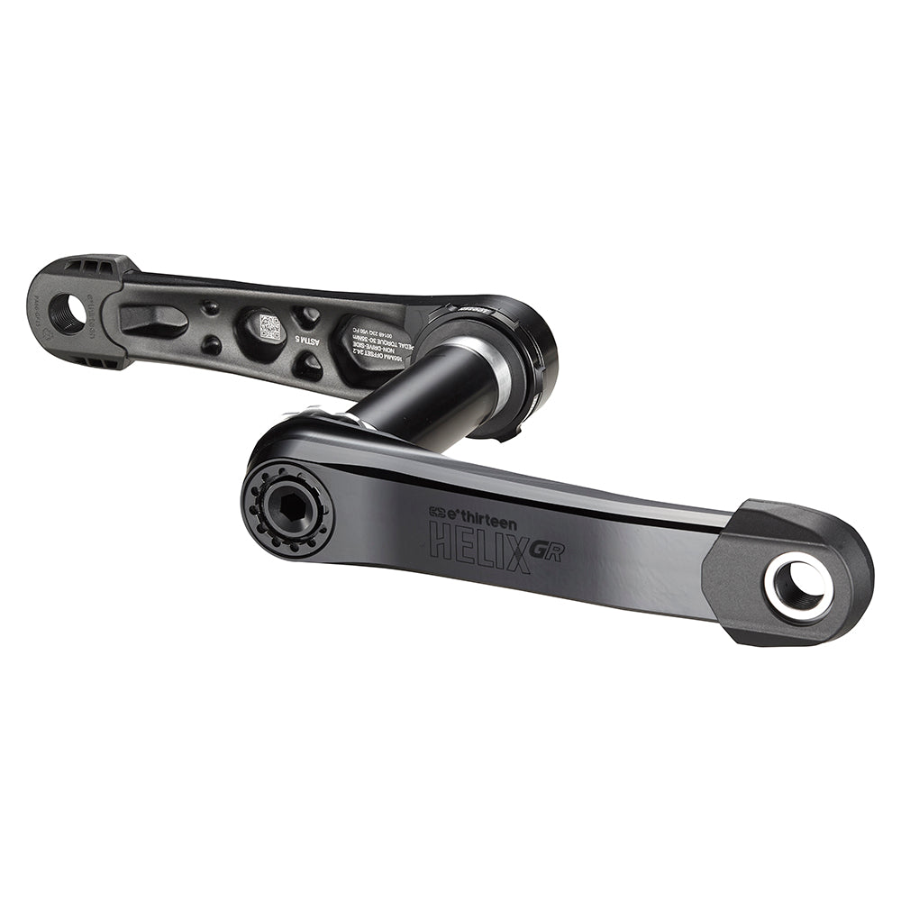 Helix Race Alloy GR Crankset 165x83mm Black