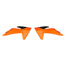 RADIATOR SHROUDS RTECH ORANGE BLACK KTM 50SX 24-ON