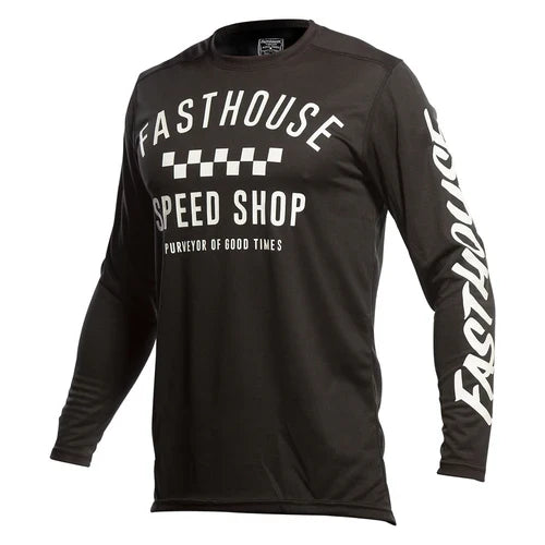 FastHouse Carbon Jersey - Black