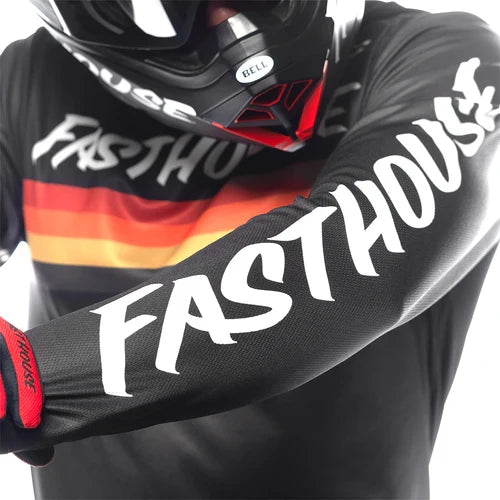 FastHouse Carbon Force LS Jersey - Black