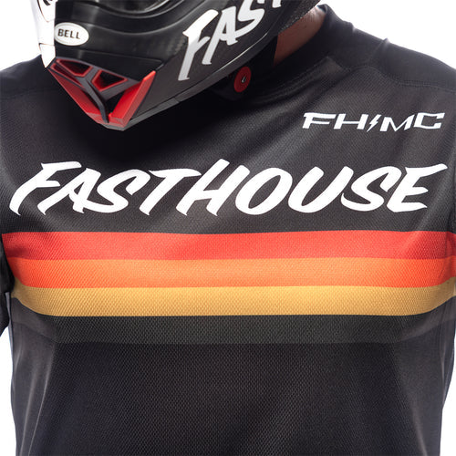 FastHouse Carbon Force LS Jersey - Black
