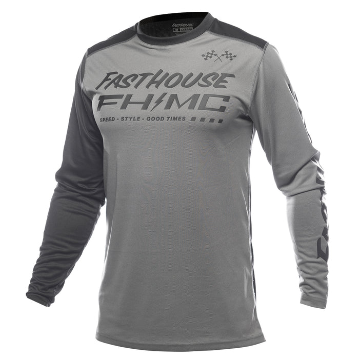 FastHouse Carbon Method LS Jersey - Gray/Black