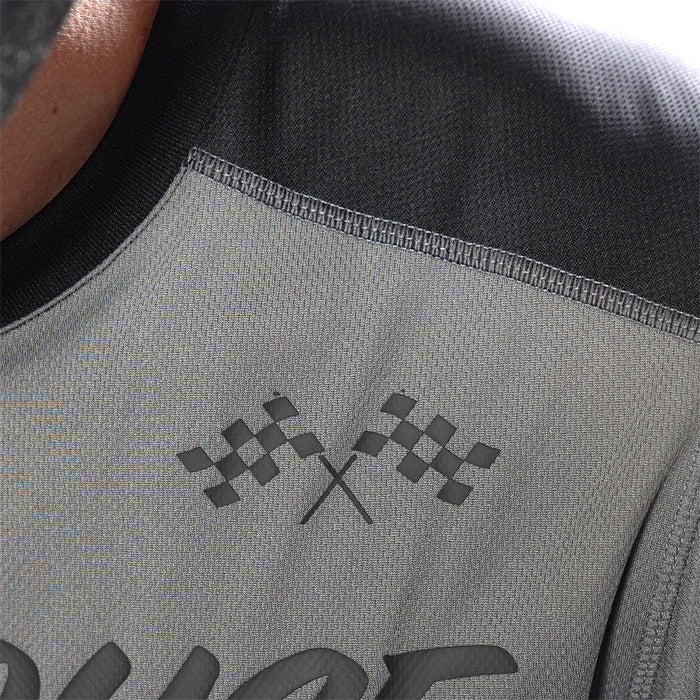 FastHouse Carbon Method LS Jersey - Gray/Black