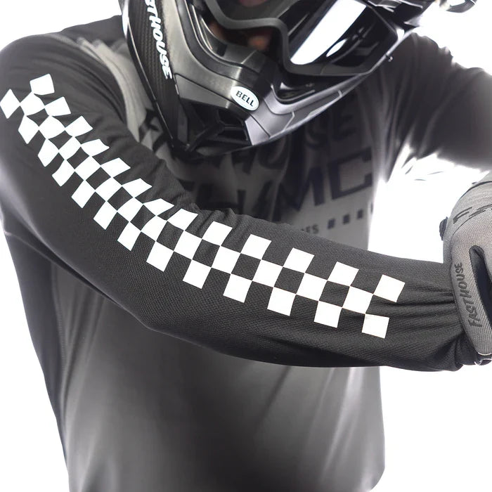 FastHouse Carbon Method LS Jersey - Gray/Black