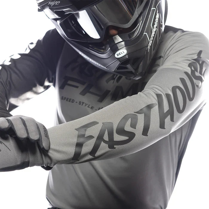 FastHouse Carbon Method LS Jersey - Gray/Black
