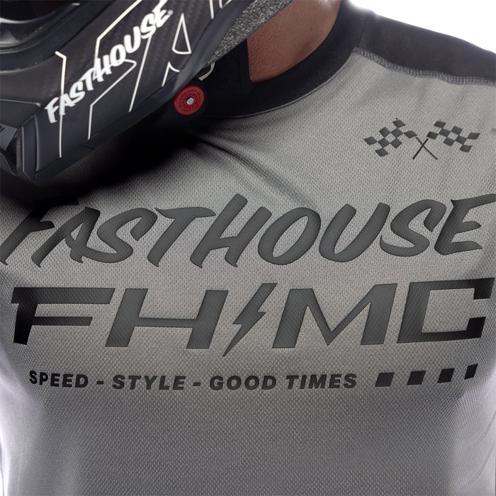 FastHouse Carbon Method LS Jersey - Gray/Black