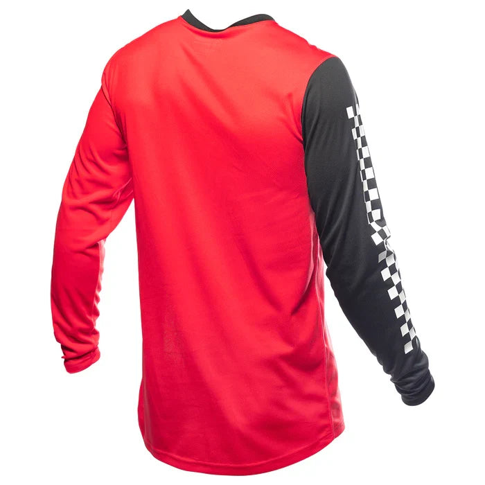 FastHouse Carbon Method LS Jersey - Red/Black