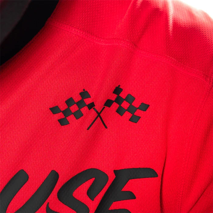 FastHouse Carbon Method LS Jersey - Red/Black
