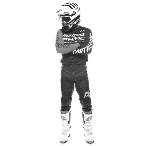 FastHouse Carbon Method LS Jersey - Black/Gray